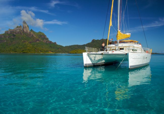  à Vaitape - Catamaran Croisière 3 nuits à BORA BORA