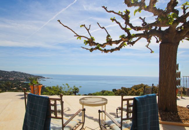 Villa in Sainte-Maxime - With this panoramic sea view, what happiness for your holidays! Villa in Sainte-Maxime - With this panoramic sea view, what happiness for your holidays!